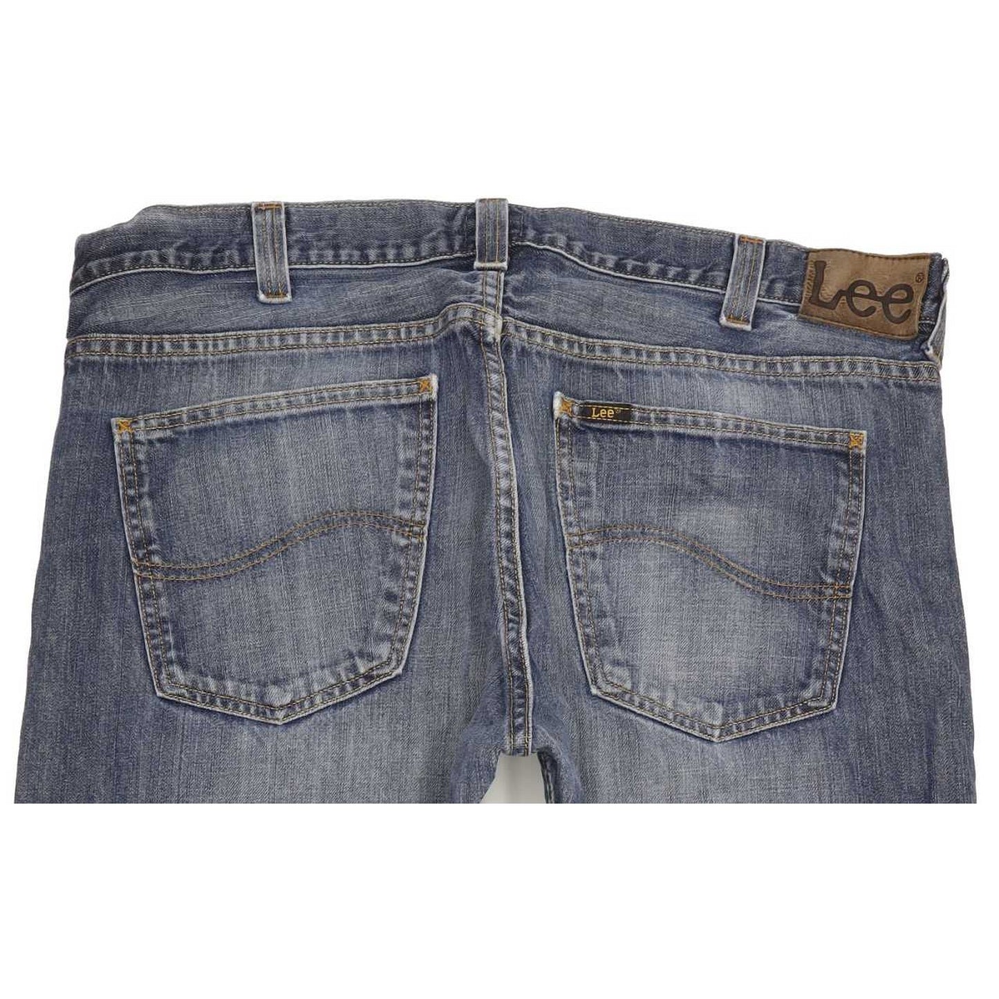 Lee Kent Men Blue Straight Regular Jeans W39 L27