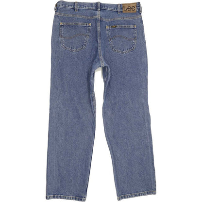 Lee Brooklyn Men Blue Straight Regular Jeans W37 L29