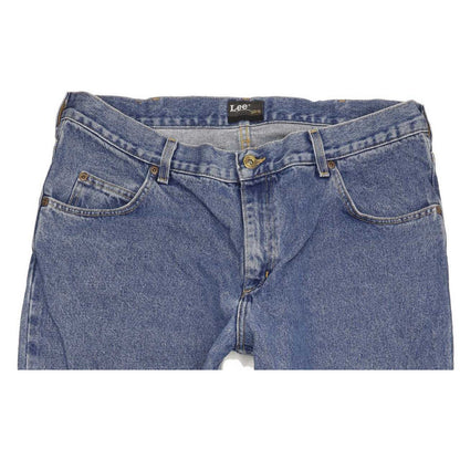 Lee Brooklyn Men Blue Straight Regular Jeans W37 L29