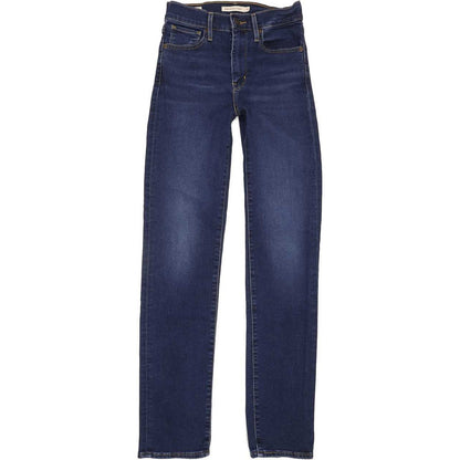 Levi's 724 High Rise Women Blue Straight Stretch Jeans W26 L32