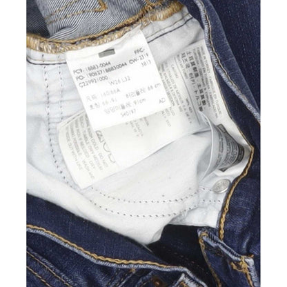 Levi's 724 High Rise Women Blue Straight Stretch Jeans W26 L32