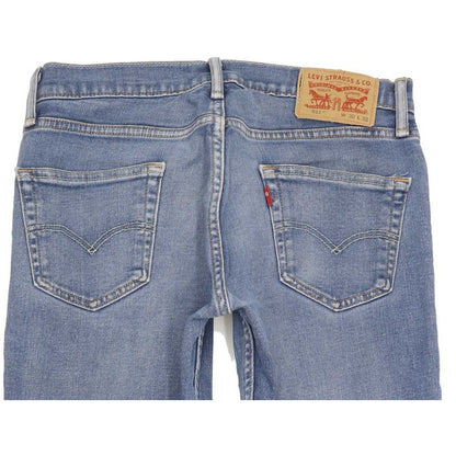 Levi's 511 Men Blue Straight Slim Stretch Jeans W30 L31