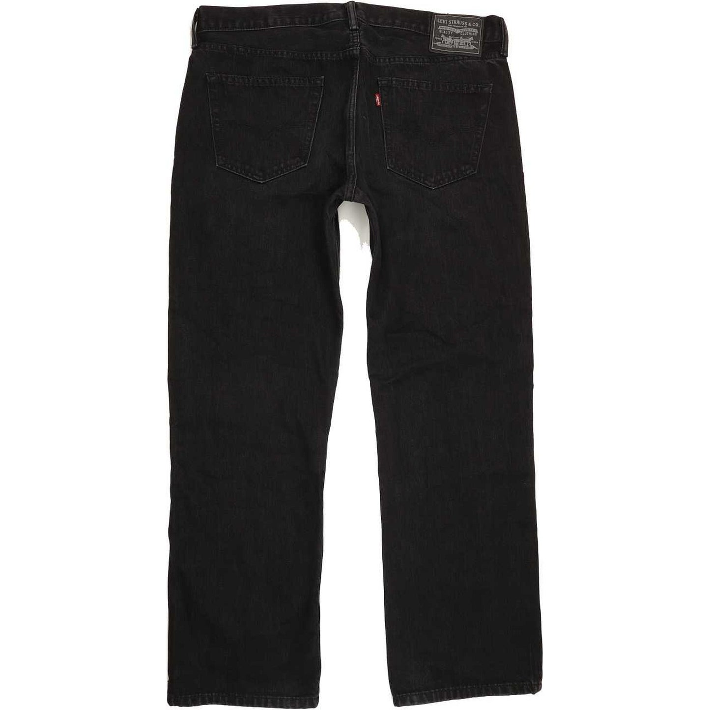 Levi's Men Black Straight Regular Jeans W36 L31