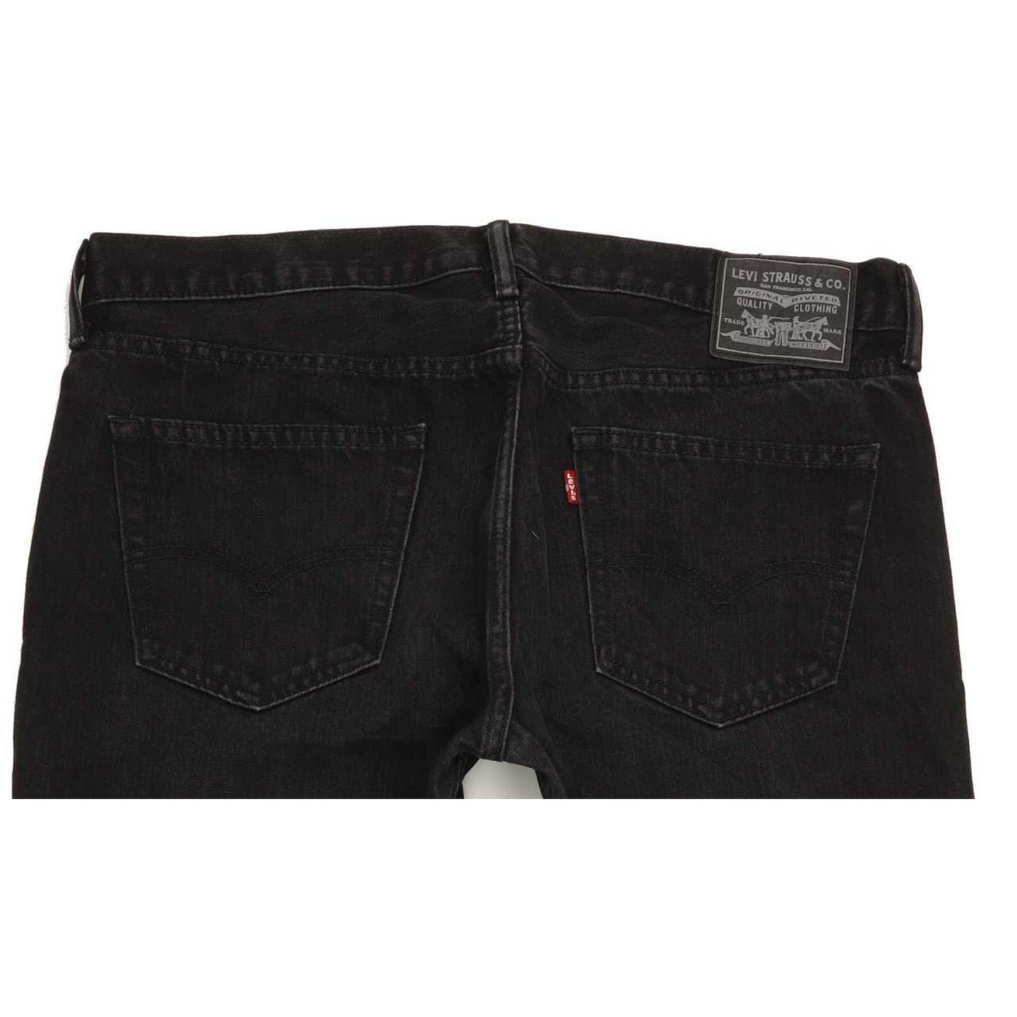 Levi's Men Black Straight Regular Jeans W36 L31