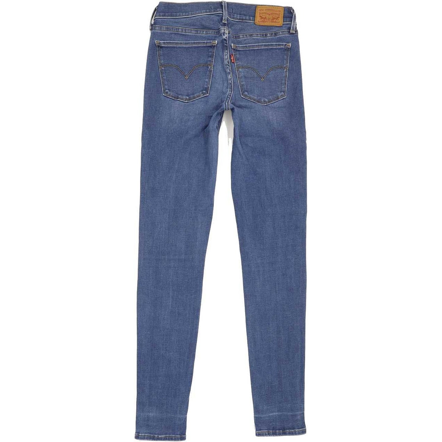 Levi's 710 Super Women Blue Skinny Slim Stretch Jeans W26 L30