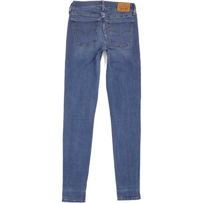 Levi's 710 Super Women Blue Skinny Slim Stretch Jeans W26 L30