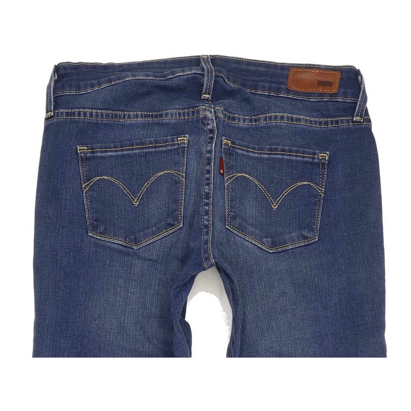 Levi's Slight Curve Women Blue Straight Classic Stretch Jeans W26 L34
