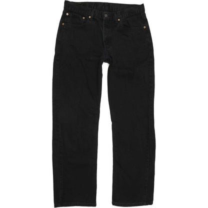 Levi's 751 Men Black Straight Regular Jeans W33 L30