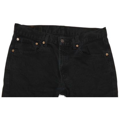 Levi's 751 Men Black Straight Regular Jeans W33 L30