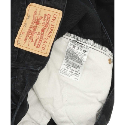 Levi's 751 Men Black Straight Regular Jeans W33 L30