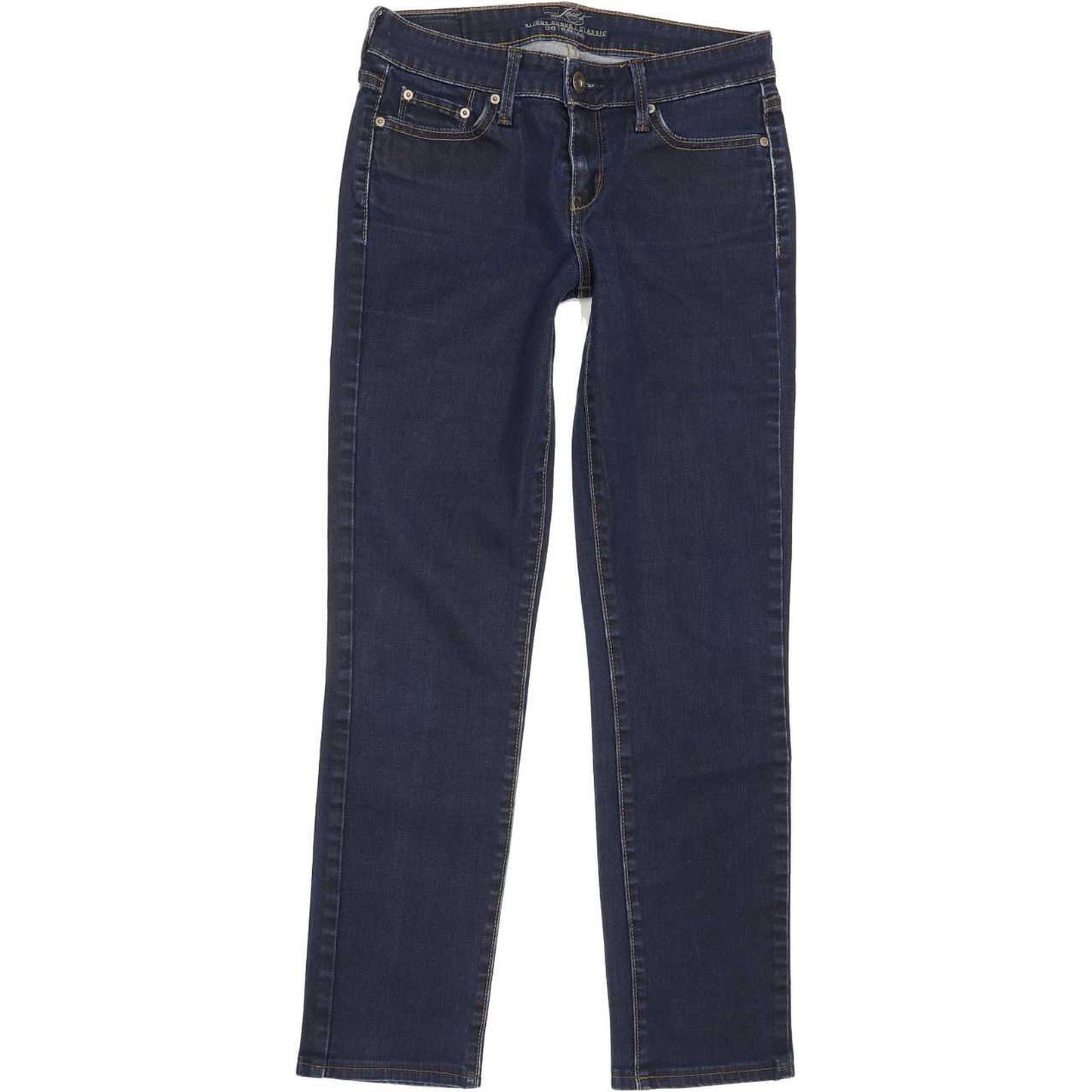 Levi's Slight Curve Women Blue Straight Classic Stretch Jeans W26 L26