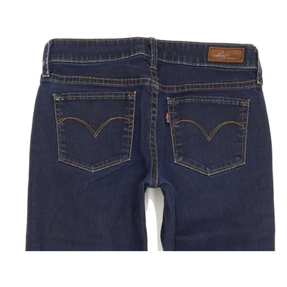 Levi's Slight Curve Women Blue Straight Classic Stretch Jeans W26 L26