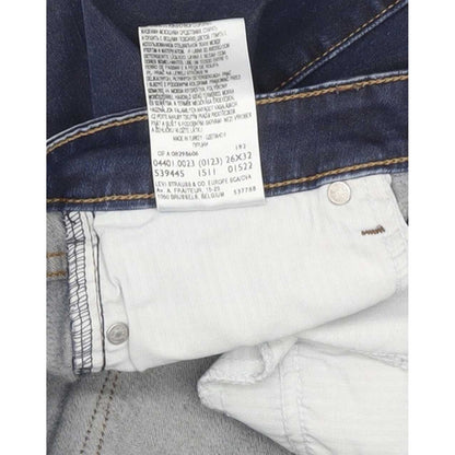 Levi's Slight Curve Women Blue Straight Classic Stretch Jeans W26 L26