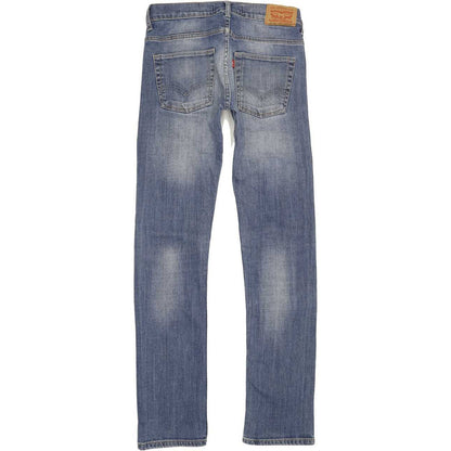 Levi's 511 Kids Blue Straight Slim Stretch Jeans W26 L31