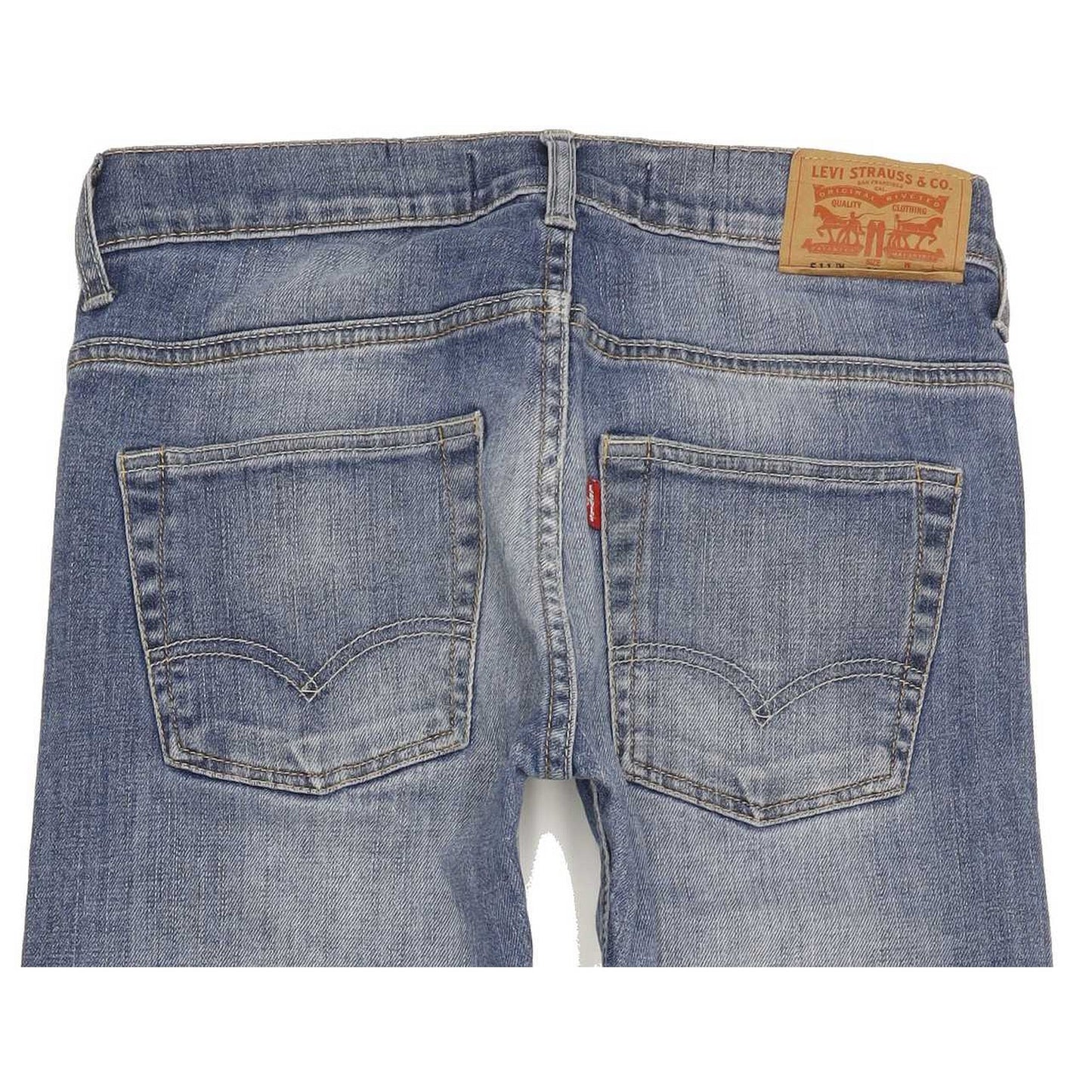 Levi's 511 Kids Blue Straight Slim Stretch Jeans W26 L31