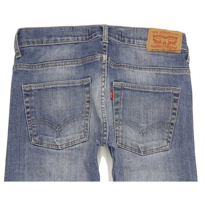 Levi's 511 Kids Blue Straight Slim Stretch Jeans W26 L31