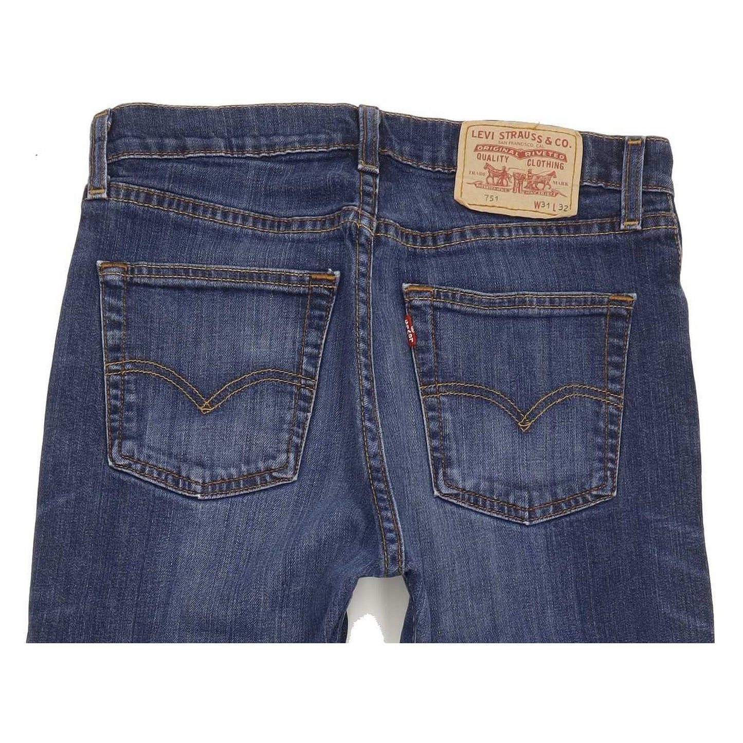Levi's 751 Men Blue Straight Regular Jeans W31 L28