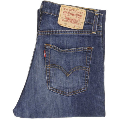 Levi's 751 Men Blue Straight Regular Jeans W31 L28