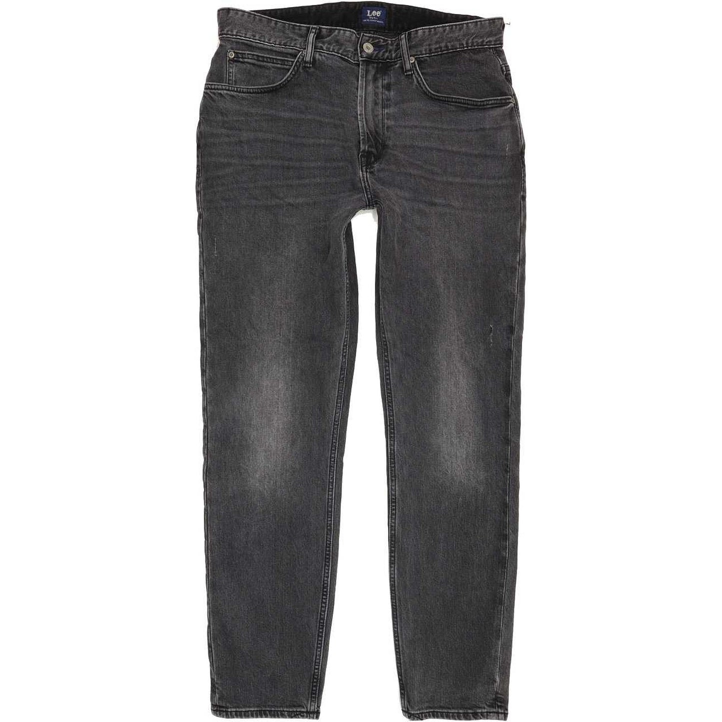 Lee Comfort Men Charcoal Tapered Regular Stretch Jeans W33 L31