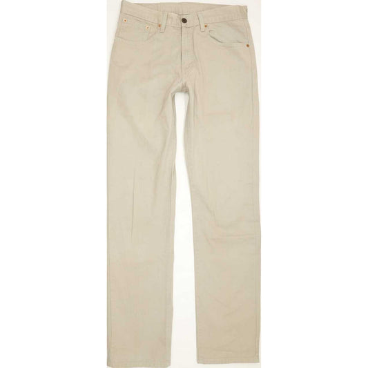 Levi's 581 Men Beige Straight Regular Jeans W31 L34