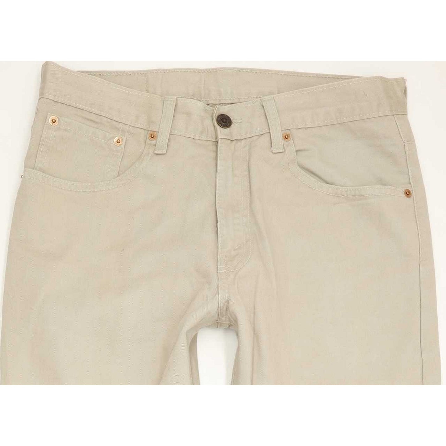 Levi's 581 Men Beige Straight Regular Jeans W31 L34