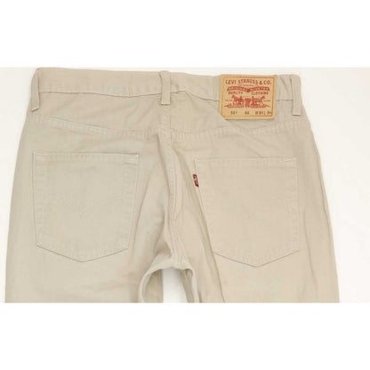 Levi's 581 Men Beige Straight Regular Jeans W31 L34