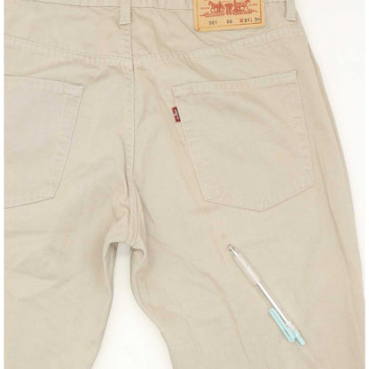 Levi's 581 Men Beige Straight Regular Jeans W31 L34