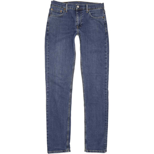 Levi's 511 Men Blue Straight Slim Stretch Jeans W30 L34