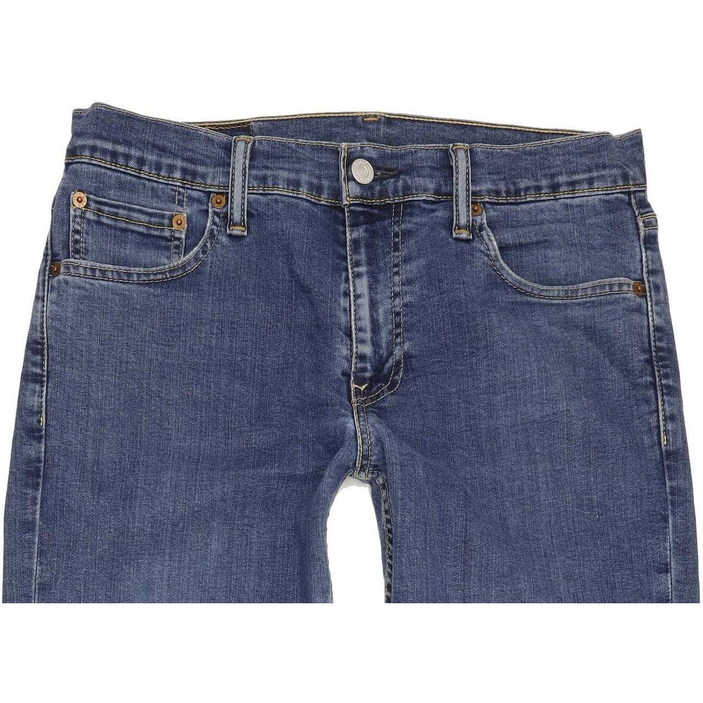 Levi's 511 Men Blue Straight Slim Stretch Jeans W30 L34