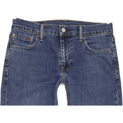 Levi's 511 Men Blue Straight Slim Stretch Jeans W30 L34