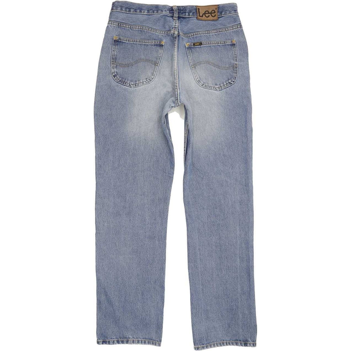 Lee Men Blue Straight Regular Jeans W32 L31