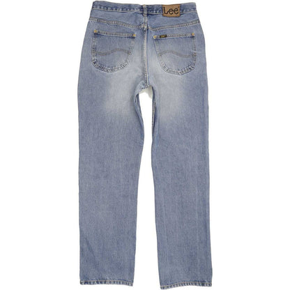 Lee Men Blue Straight Regular Jeans W32 L31