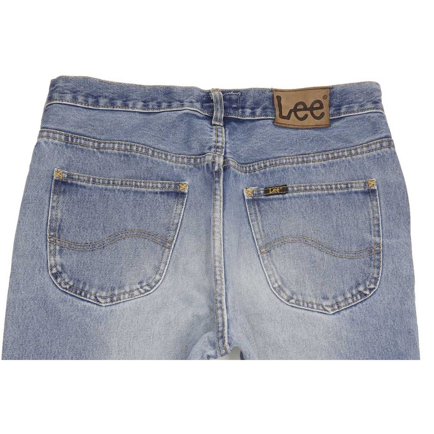 Lee Men Blue Straight Regular Jeans W32 L31