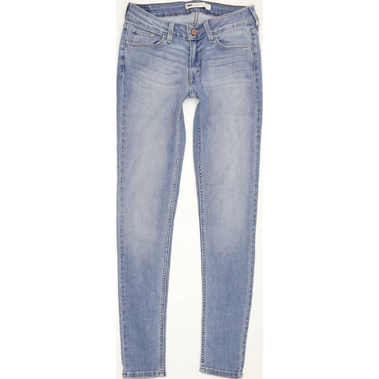 Levi's Legging Women Blue Skinny Slim Stretch Jeans W26 L30