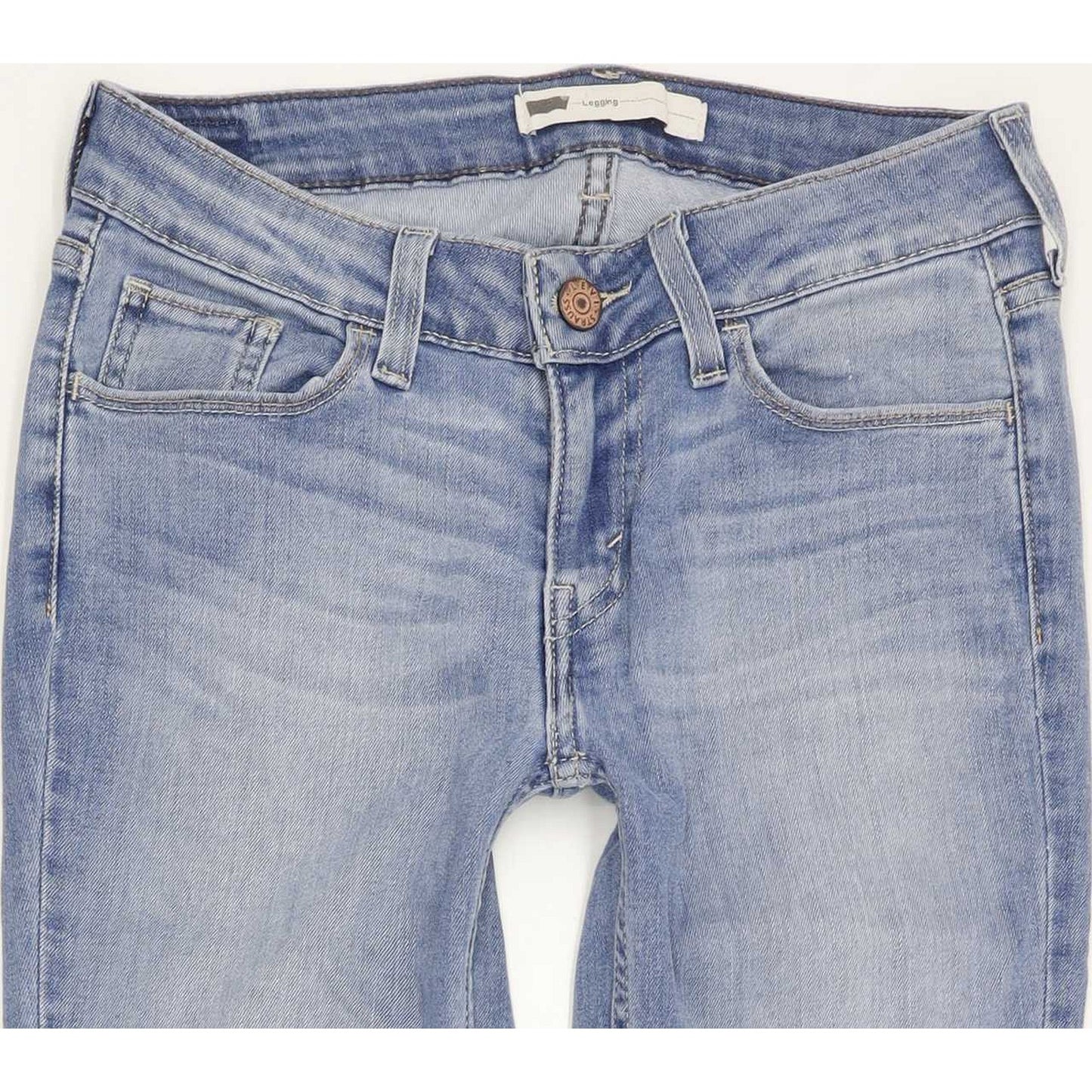 Levi's Legging Women Blue Skinny Slim Stretch Jeans W26 L30