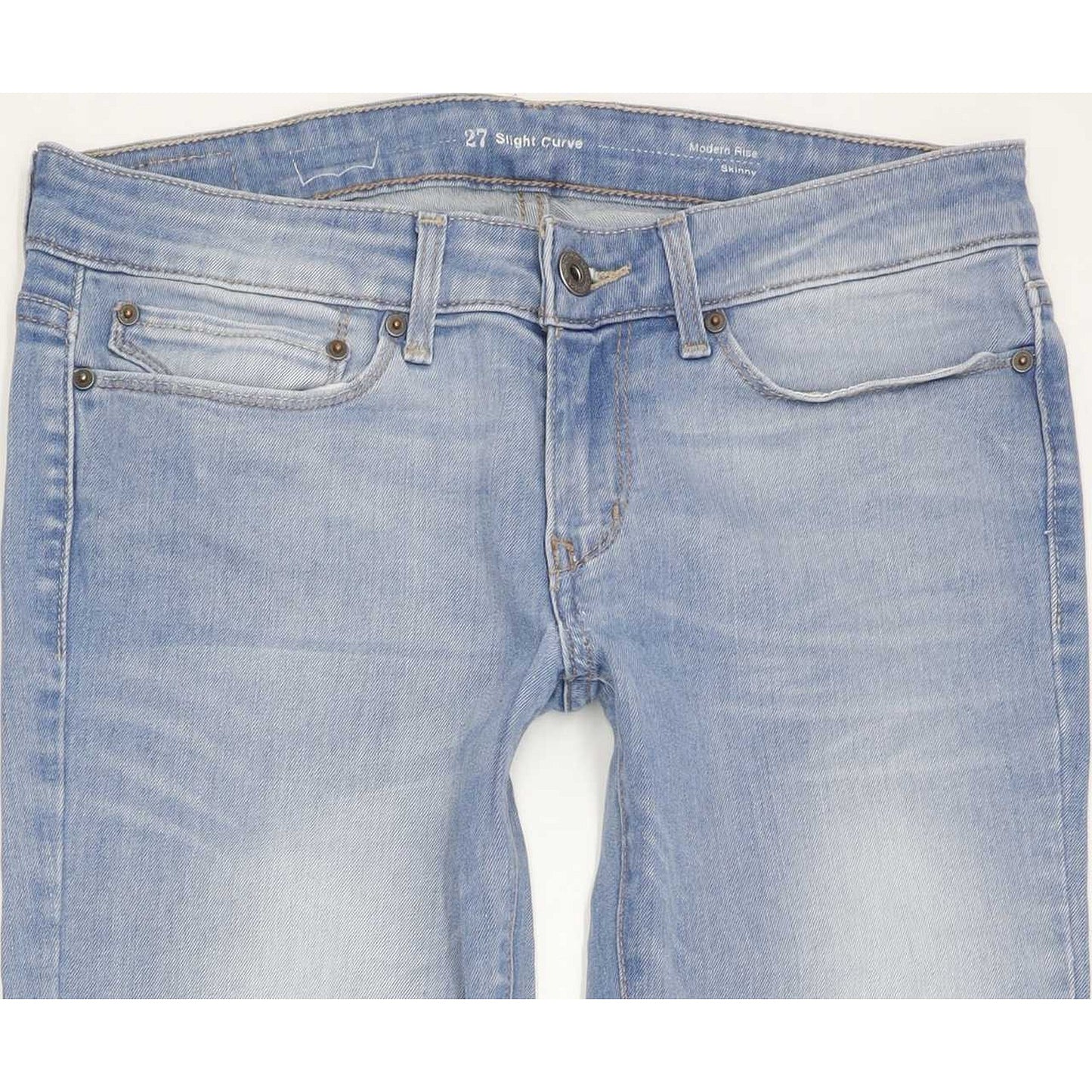 Levi's Slight Curve Women Blue Skinny Slim Stretch Jeans W27 L32