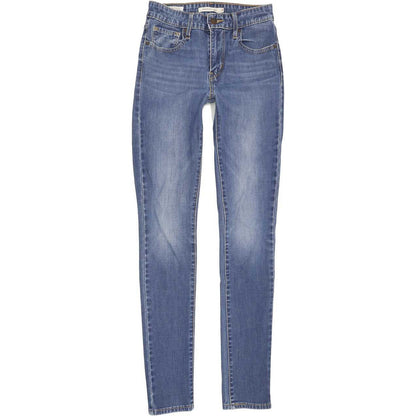 Levi's 721 High Rise Women Blue Skinny Jeans W24 L29