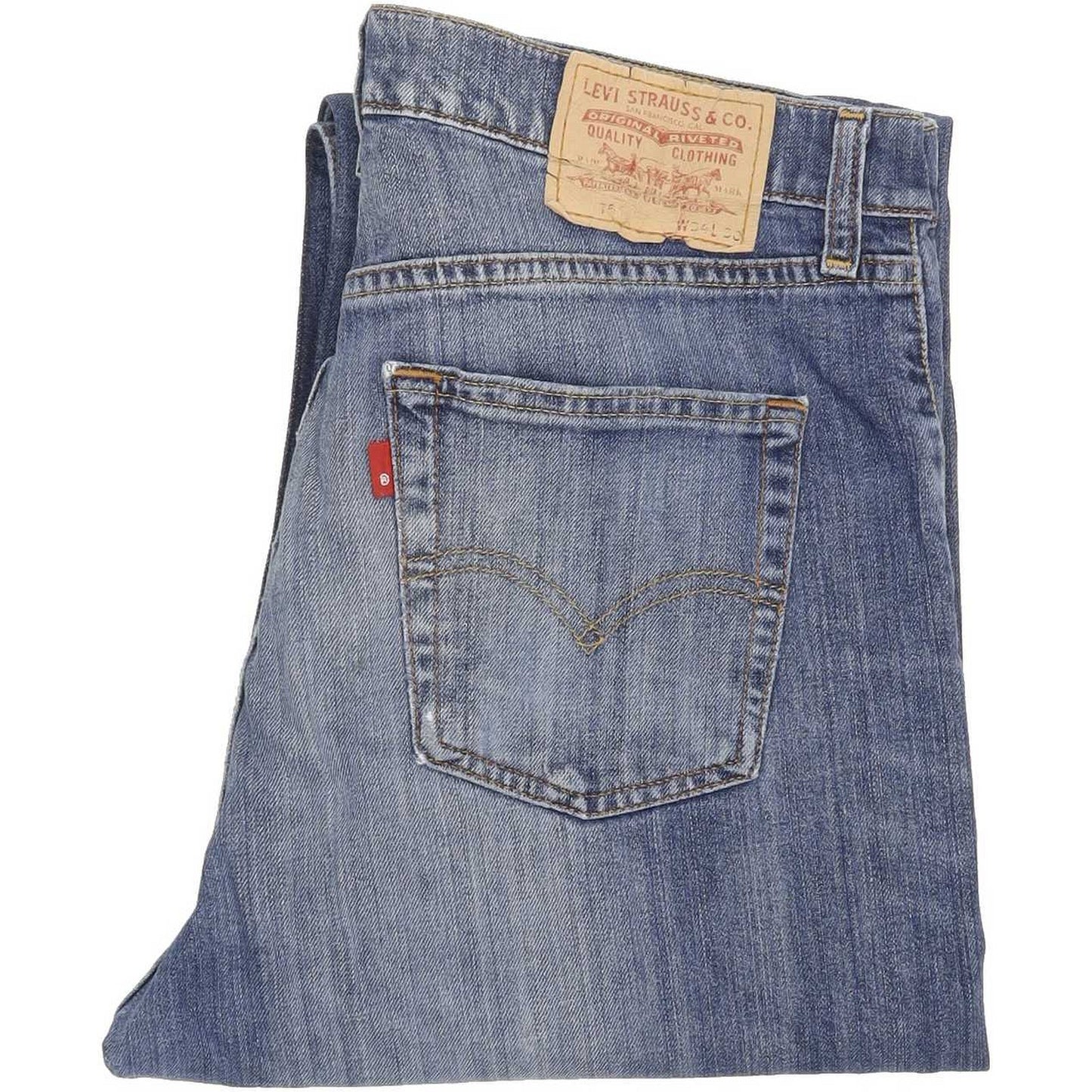 Levi's 751 Men Blue Straight Regular Jeans W34 L30
