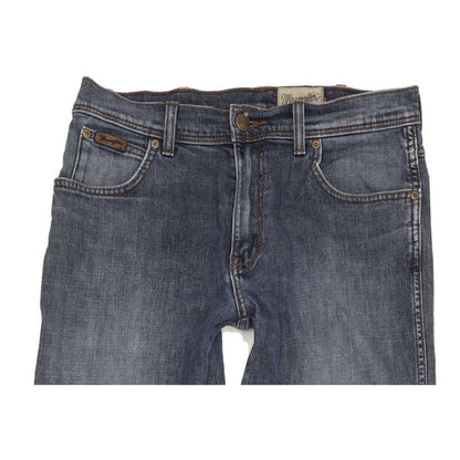 Wrangler Texas Men Blue Straight Regular Stretch Jeans W31 L33