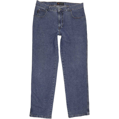 Pioneer Peter Men Blue Straight Regular Stretch Jeans W38 L33