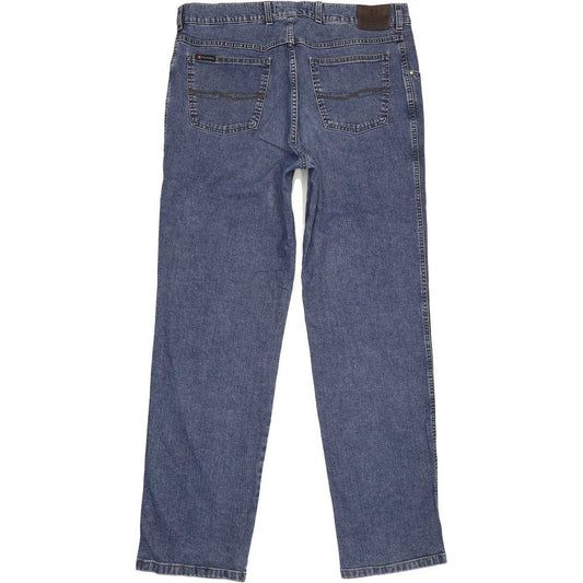 Pioneer Peter Men Blue Straight Regular Stretch Jeans W38 L33