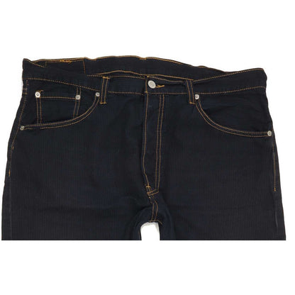 Levi's 501 Men Navy Straight Regular Trousers W38 L32