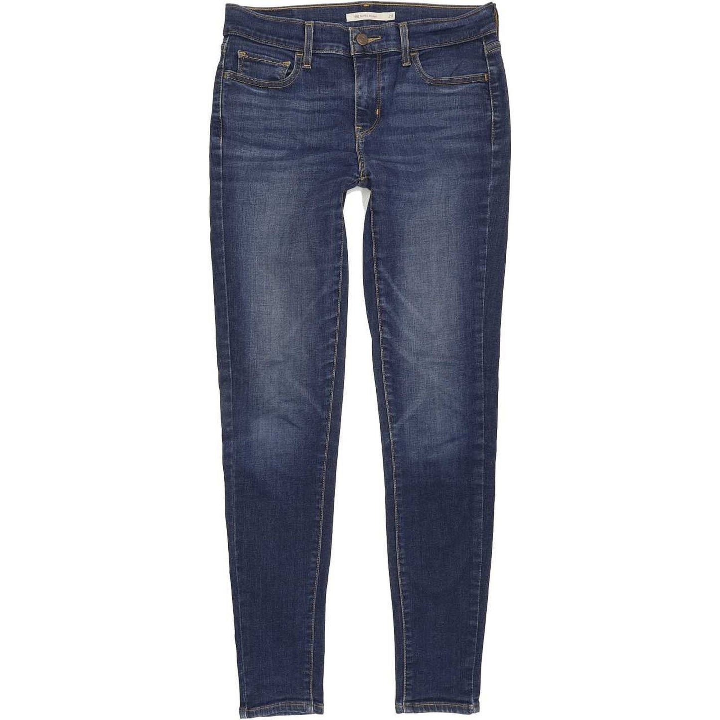 Levi's 710 Super Women Blue Skinny Slim Stretch Jeans W29 L29