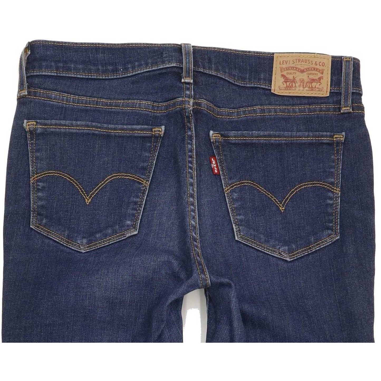 Levi's 710 Super Women Blue Skinny Slim Stretch Jeans W29 L29