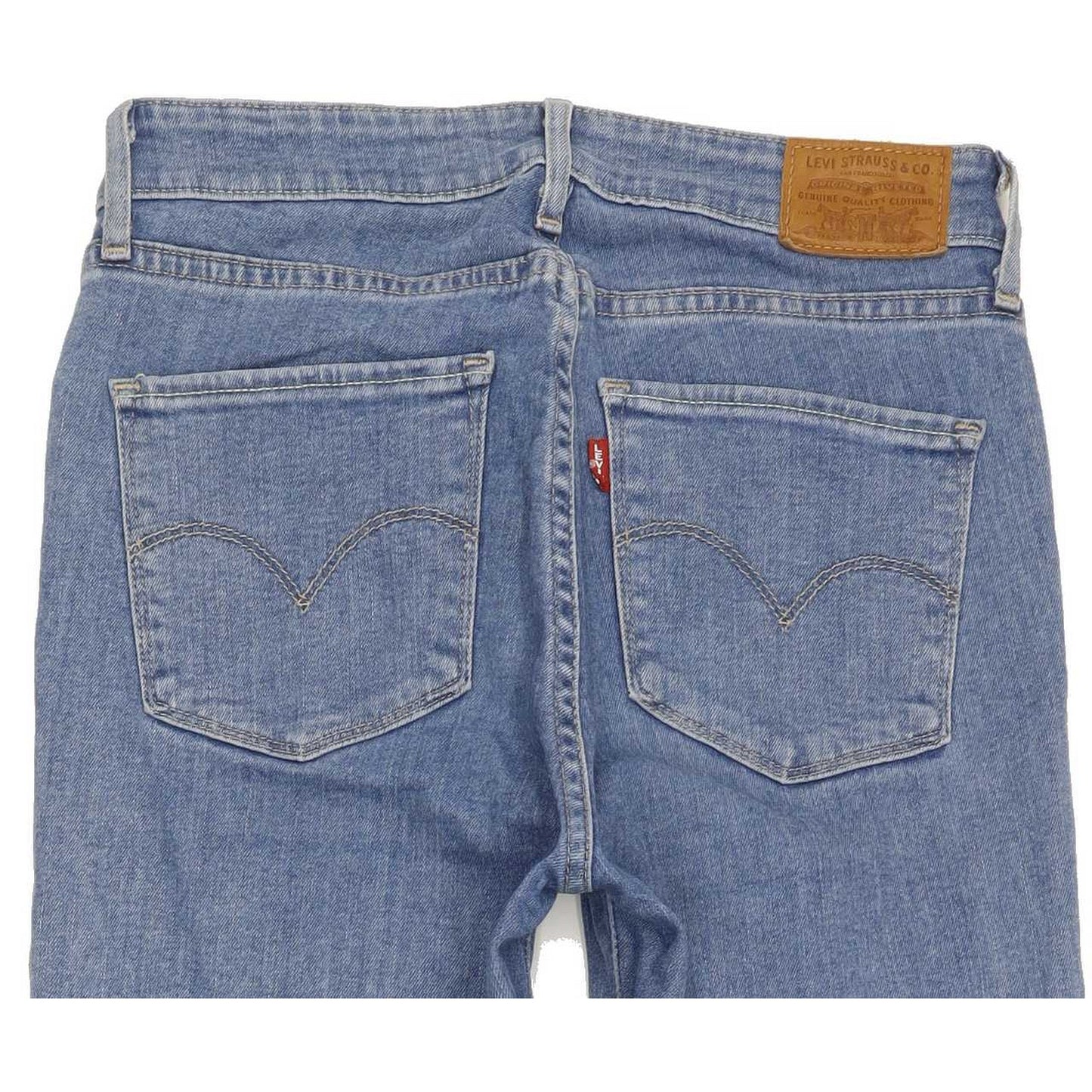 Levi's 721 High Rise Women Blue Skinny Slim Stretch Jeans W26 L28