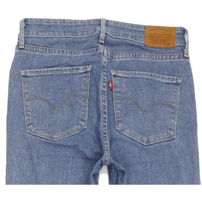 Levi's 721 High Rise Women Blue Skinny Slim Stretch Jeans W26 L28