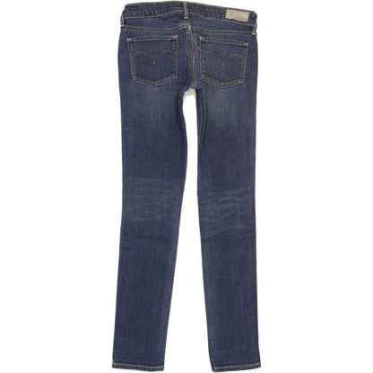 Levi's Slight Curve Women Blue Skinny Slim Stretch Jeans W27 L31