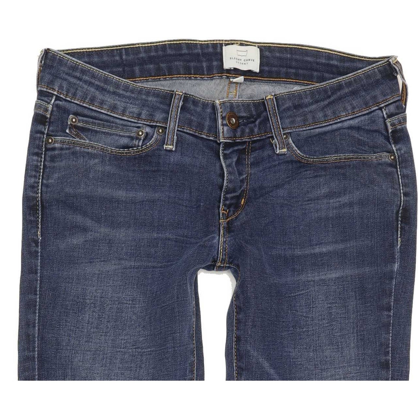 Levi's Slight Curve Women Blue Skinny Slim Stretch Jeans W27 L31