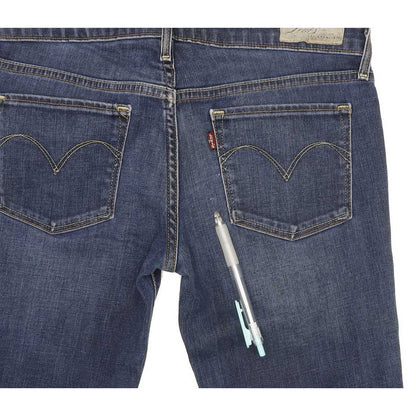 Levi's Slight Curve Women Blue Skinny Slim Stretch Jeans W27 L31