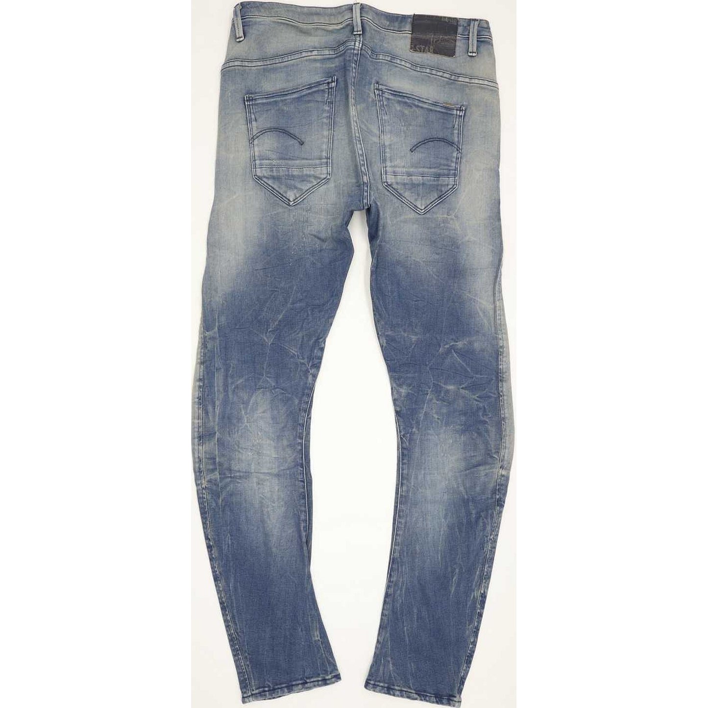 G-Star Arc 3D Women Blue Tapered Loose Stretch Jeans W25 L32